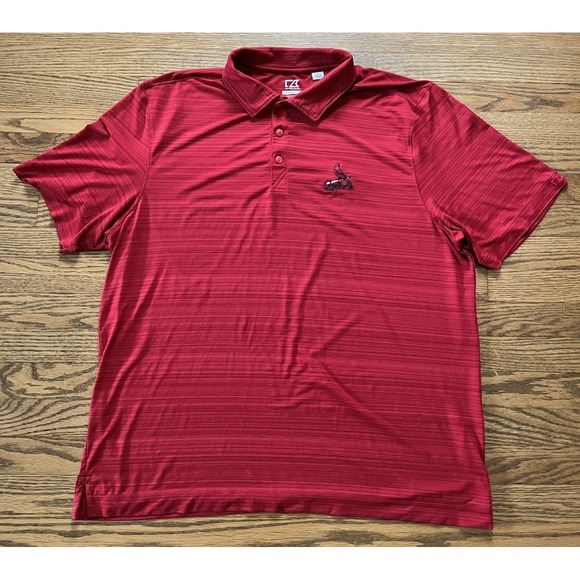 Cutter & Buck Other - St. Louis Cardinals Men's XL Red Polo Shirt MLB DryTec 50+ Cutter & Buck